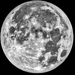 Face visible de la Lune. רגע לפני ההסמקה